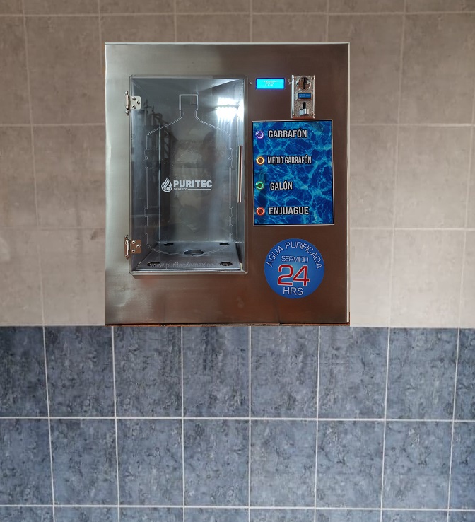 maquinas vending de agua purificada
